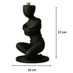 Thinking Man Planter, 3D Printed Desk Planter, Office Table Decor, Home Decor Showpiece, Corporate Gift Item, Study Table Planter, Library Decor, Balcony Plant Pot, Workspace Art, Minimalist Gift - Image 2