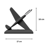 P40 Pen Holder, 3D Printed Desk Organizer, Office Pen Stand, Corporate Gift Item, Airline Office Use, Bank Desk Accessory, School College Stationery Holder, Industrial Office Desk Organizer, Promotional Gift Item, Employee Joining Kit Gift - Image 2
