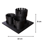 Castle Pen Holder, 3D Printed Desk Organizer, Office Stationery Holder, Corporate Gift, Airline Office Gift, School Desk Accessory, College Study Table Organizer, Home Office Decor, Pen Stand for Engineers, Architects, Teachers, Students - Image 2