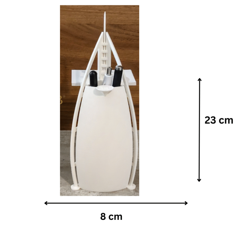 Burj Al Arab Pen Holder, Business Card Holder, Office Desk Organizer, Corporate Gift, Airline Gift, Hotel Gift, Architecture Inspired Desk Accessory, Executive Office Decor, 3D Printed Premium Desk Stand - Image 2