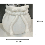 Lucky Bag Pen Holder, Office Desk Organizer, Corporate Gift, Promotional Gift, Airline Staff Gift, Banking Gift, IT Office Use, School College Use, Hotel Reception Desk, Travel Gift, Employee Welcome Kit, 3D Printed Desk Accessory - Image 2