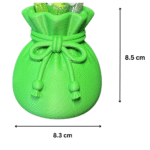 Money Bag Pen Holder, Wealth-Gathering Pen Pot, Office Desk Organizer, Trading Desk Decor, Corporate Gift, Business Gift, Finance Office Decor, Accountant Desk Accessory, Banker Table Decor, 3D Printed Desktop Decor - Image 2