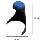 Fluted Curve LED Table Lamp – Premium Modern Decor Light for Home, Office & Corporate Gifting - Image 2