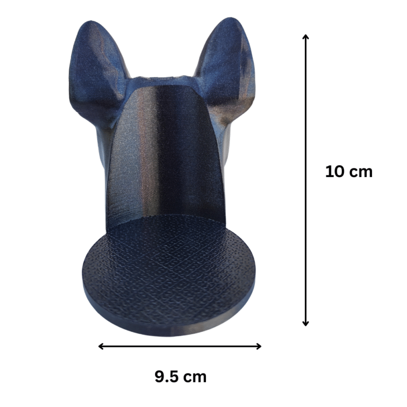 French Bulldog Head Coaster for Home & Office | Cute Dog-Themed Table Coaster | Premium Gift for Pet Lovers - Image 2