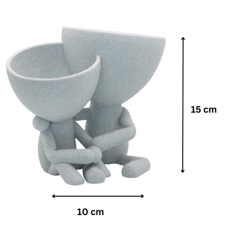 Mother & Child Planter – Premium 3D Printed Plant Pot for Home, Office & Corporate Gifting - Image 2