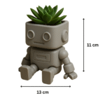 Robot Plant – Eco-Friendly Desk Robot with Mini Plant | Unique Corporate Gift | Office & Home Décor - Image 2