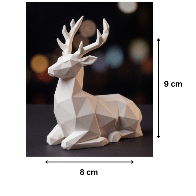 Premium Geometric Deer Table Decor – Modern Corporate Gift for Offices, Events & Home Decor - Image 2