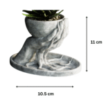 Roots Inspired 3D Printed Flower Pot – Premium Corporate Gift, Office Desk Décor, Home Decoration Planter - Image 2
