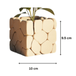 Premium Stone Planter – Elegant Corporate Gift | Office Desk Décor | Eco-Friendly Home & Workspace Planter - Image 2