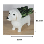 Doggy Plant Pot – Cute Dog-Shaped Planter for Office Desk, Corporate Gifts & Home Décor | Premium 3D Printed Gift - Image 2