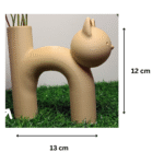 Premium Cat Vase – Elegant Home & Office Décor | Unique Corporate Gift for Employees & Clients - Image 2