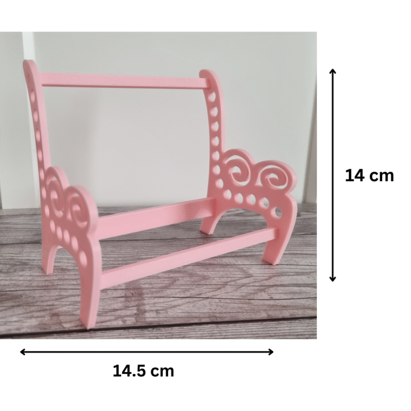 3D Printed Pencil & Crayola Holder Bench – Desk Organizer for Office, Study Room, Library, Home Décor, School Students, Corporate Gifts, Artist & Drawing Accessories - Image 2