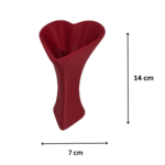 Heart Valentine Vase, Office Decor, Home Decor, Tabletop Gift, Corporate Gift, Company Gifts, Love Gift, Valentine Day Gift, Desk Decoration, Bedroom Decor, Living Room Decor - Image 2