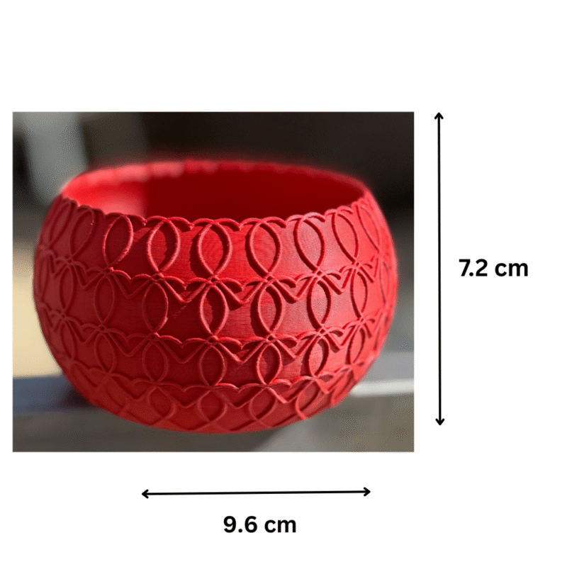 Valentine’s Day Heart Bowl from Creative Inertia, Office Gift, Home Décor, Corporate Gift, Company Giveaway, Desk Organizer, Valentine Day Gift, Decorative Bowl, Reception Decor, Event Gift - Image 2