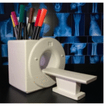 3D Printed MRI Machine Pen Holder – Unique Industrial Desk Gift for Doctors & Hospitals