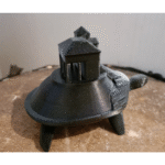 Temple Turtle 3D Printed Gift for Spiritual Event, Home Decor, Birthday, Anniversary, Housewarming, Office Desk, Meditation Space, Good Luck Symbol, Corporate Gifting, Students, Festivals, Pooja, Mandir Decoration - Image 3