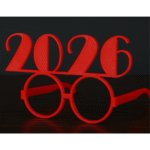 Party Glasses 2026, New Year Celebration Glasses, 2026 Happy New Year Glasses, Party Wear Glasses, Event Celebration Glasses, Corporate Party Glasses, Return Gift Glasses, 3D Printed Party Glasses - Image 3