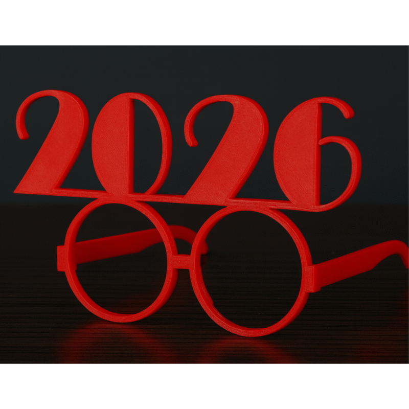 Party Glasses 2026, New Year Celebration Glasses, 2026 Happy New Year Glasses, Party Wear Glasses, Event Celebration Glasses, Corporate Party Glasses, Return Gift Glasses, 3D Printed Party Glasses - Image 3