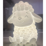 Luminous Sheep LED Night Lamp – Premium Corporate Gift, Desk Decor & Modern Home Accent - Image 3