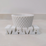 MAMA Planter, Mother Gift, Family Decor, Home Decor Planter, Office Desk Planter, Garden Pot, Indoor Plant Holder, Love Gift, Birthday Gift, Mothers Day Gift, 3D Printed Planter - Image 3
