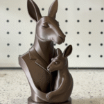 Kangaroo Father’s Day Statuette, Family Gift, Father Gift, Dad Gift, Papa Gift, Parent Child Bond Showpiece, Home Decor Gift, Office Desk Decor, Birthday Gift, Anniversary Gift, Festival Gift, Appreciation Gift, 3D Printed Decorative Figurine - Image 3