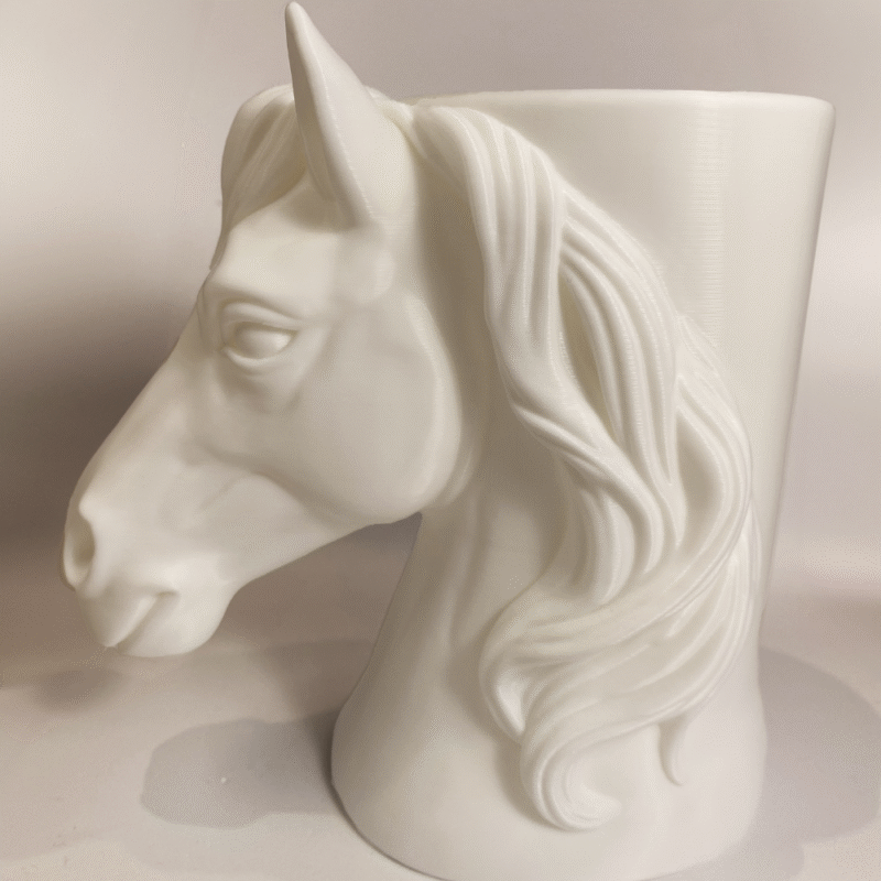 Majestic Horse Desk Organizer, Horse Pencil Holder, Office Desk Organizer, Table Organizer for Office, Study Desk Organizer, Pen Stand for Office, Gift for Office Desk, 3D Printed Desk Organizer - Image 3