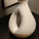 Vase Flower, Flower Vase, Decorative Vase, Table Decor Vase, Home Decor Vase, Office Decor Vase, 3D Printed Vase, Modern Flower Holder, Interior Decoration Vase - Image 3