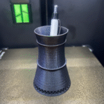 Nuclear Cooling Tower Pen Holder, 3D Printed Industrial Desk Organizer, Office Stationery Holder, Corporate Gift, Engineering Gift, Power Plant Model, Nuclear Industry Gift, Airlines Office Desk Accessory, Manufacturing Plant Decor, Educational Science Model - Image 3