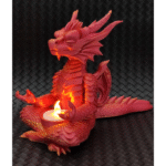 Meditating Dragon LED Tealight Holder – Premium Corporate Gift, Home Decor Accent & Desk Showpiece - Image 3