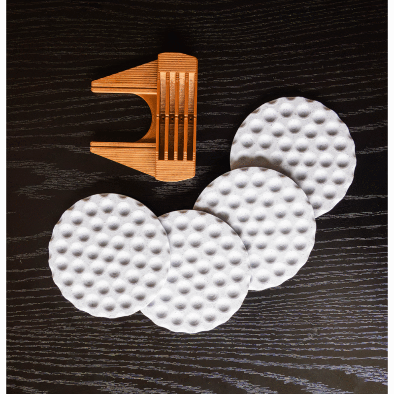 Premium Putter & Golf Ball Coaster Set – Luxury Desk Gift for Corporate, Office & Golf Lovers - Image 3