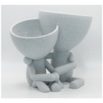 Mother & Child Planter – Premium 3D Printed Plant Pot for Home, Office & Corporate Gifting - Image 3