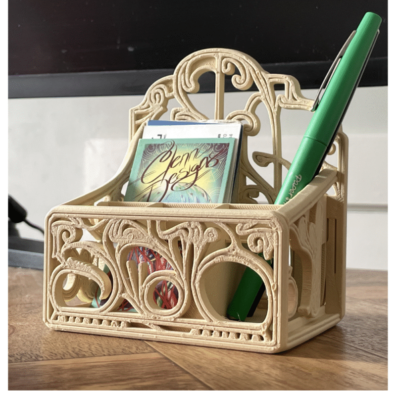 DeskArt Pen Holder – Premium Desk Organizer for Office, Study Room, Library, Corporate Gifting, Home Décor & Workplace Accessories - Image 3