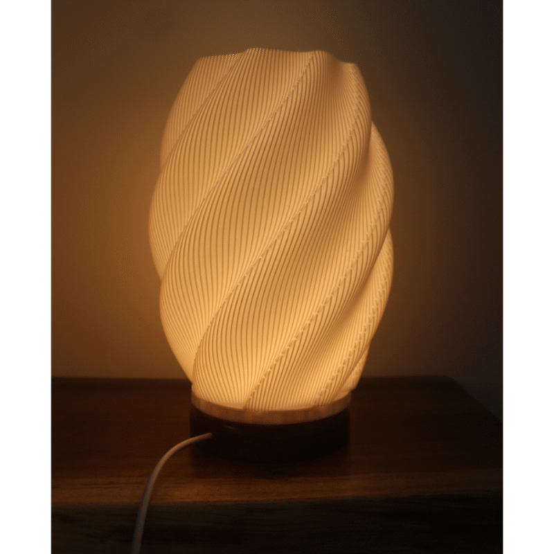 The Wave LED Lamp – Modern Desk Light for Office, Industrial Gifting & Home Decor - Image 3