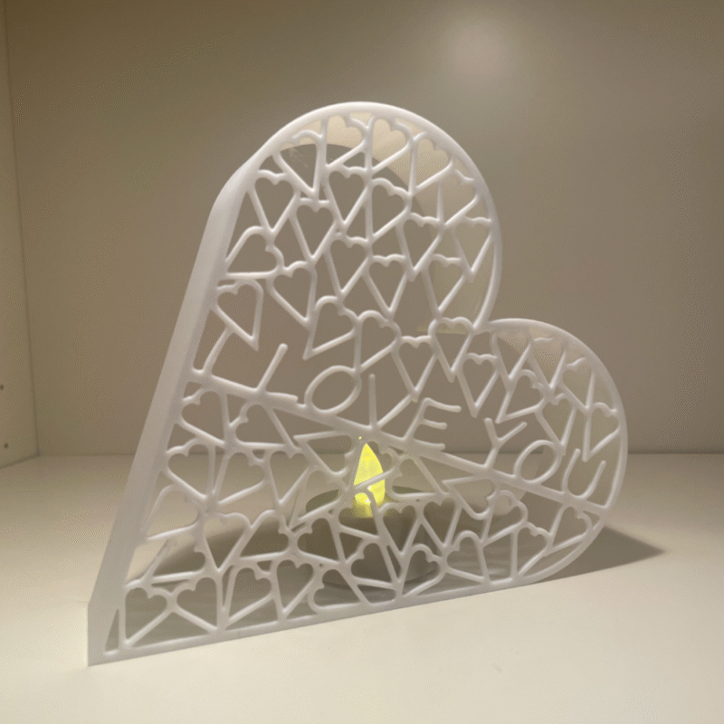 Valentine’s Day Tea Light Gift, Office Desk Decor, Home Decoration, Romantic Valentine Gift, Gift for Loved One, Corporate Gift, Company Employee Gift, Client Appreciation Gift, Event Giveaway, Candle Holder for Festivals, Table Decor - Image 3