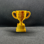 Best Dad Trophy, Birthday Day Gift for Father, Gift for Best Father, Dad Appreciation Award, Corporate Family Day Gift, Employee Engagement Gift, Office Event Gift, Personalized Father’s Day Trophy