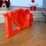 Love Picture Frame for Birthday Gift, Anniversary Gift, Valentine Day Gift, Wedding Gift, Couple Gift, Corporate Gift, Employee Gift, Client Gift, Desk Decor Frame, Office Decor, Home Decor - Image 3