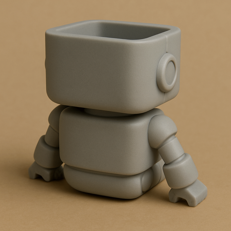 Robot Plant – Eco-Friendly Desk Robot with Mini Plant | Unique Corporate Gift | Office & Home Décor - Image 4