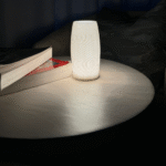 Wavy LED Lamp for Home Décor | Modern Table Light | 3D Printed Night Lamp for Office & Gift Use - Image 4