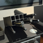 Missile Launcher Pen Holder, Pencil Stand, Office Desk Organizer, Defence Theme Desk Decor, Fighter Jet F117 Inspired Pen Stand, Military Style Stationery Holder, 3D Printed Desk Accessory, Corporate Gift, Office Gift, Industrial Desk Decor - Image 4