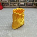 Money Bag Pen Holder, Office Desk Organizer, Corporate Gift, Employee Gift, Client Gift, Bank Gift, Finance Gift, Airline Office Gift, Promotional Gift, 3D Printed Desk Accessory - Image 4