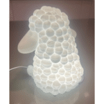 Luminous Sheep LED Night Lamp – Premium Corporate Gift, Desk Decor & Modern Home Accent - Image 4