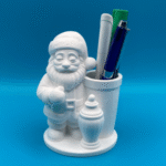 Christmas Pen Holder, Desk Organizer, Office Stationery Stand, Corporate Gift, Employee Gift, Business Giveaway, School Gift, Teacher Gift, Return Gift, Festival Gift, 3D Printed Desktop Organizer