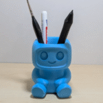 Cute Robot Pen Holder, Desk Organizer, Study Table Accessory, Office Desk Decor, Kids Room Decor, Gift for Students, Teachers, Engineers, Programmers, Home and Office Use – 3D Printed