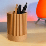 3D Printed Pen Holder for Desk, Office Organizer, Industrial Utility Gift, Corporate Desk Accessory, Table Organizer for Factory, Workshop, Office, School, Home, Study, Workstation, Engineering Desk