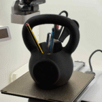 3D Printed Kettlebell Pencil Organiser, Desk Organizer, Pen Stand, Office Desk Accessory, Corporate Gift, Office Gift, Study Table Organizer, Home Office Decor, Fitness Theme Desk Item