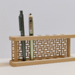 Grille Pen Holder – Corporate Desk Organizer, Office Stationery Holder, 3D Printed Table Utility Gift for IT, Manufacturing, Education, Startup, Corporate Office, Home Office