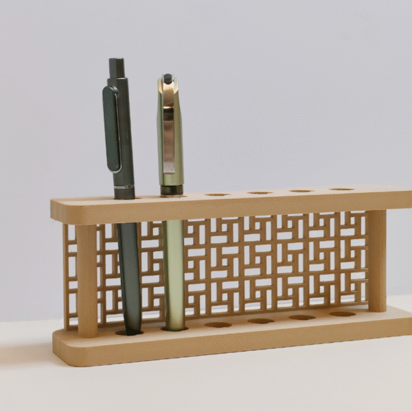 Grille Pen Holder – Corporate Desk Organizer, Office Stationery Holder, 3D Printed Table Utility Gift for IT, Manufacturing, Education, Startup, Corporate Office, Home Office