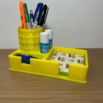 Simple Desk Organizer – 3D Printed Office Organizer for Home, Corporate, Startup, IT, Education, Manufacturing, Industrial Use, Desk Storage, Workspace Organization