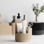 Duova Circo – 3D Printed Rounded Desk Organizer for Office, Home & Corporate Gifting | Modern Utility Organizer for Multiple Industries