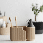 Duova – Elegant Oval Organizer | 3D Printed Desk, Bathroom, Office & Home Utility Organizer for Industrial, Corporate & Personal Use